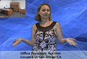 Office Furniture Auction in San Diego CA