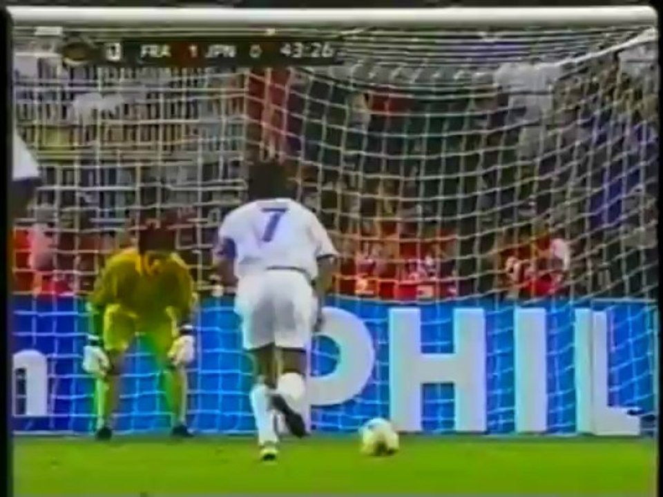 2003 (June 20) France 2-Japan 1 (Confederations Cup)