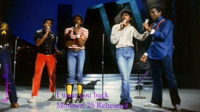 Michael Jackson RareI want you back Motown rehearsal audio