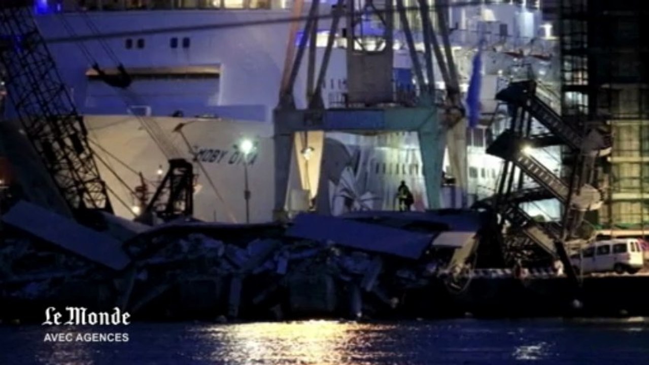 Italie : un porte-conteneurs défonce la tour de contrôle du port de Gênes