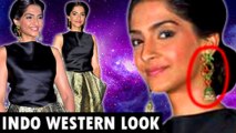 Sonam Kapoor's INDO WESTERN look at L'Oreal EVENT