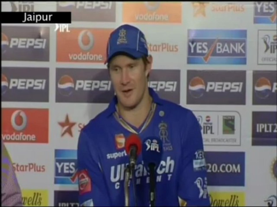 Rajasthan Royals post match press conference