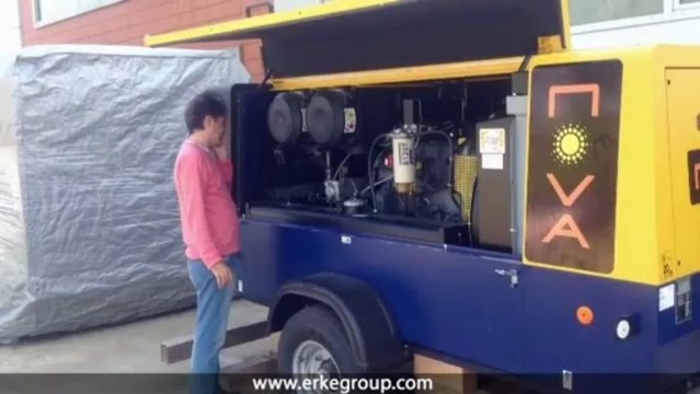 ERKE Dış Ticaret ltd., CompAir C115-12 Diesel Portable Compressor - Nova Zemin - erkegroup.com