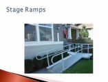 Stage Ramps @ Modular Wheelchair Ramps
