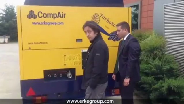 ERKE Dış Ticaret ltd., CompAir C210 - TS12 TurboScrew Diesel Portable Compressor - Zemintaş - erkegroup.com