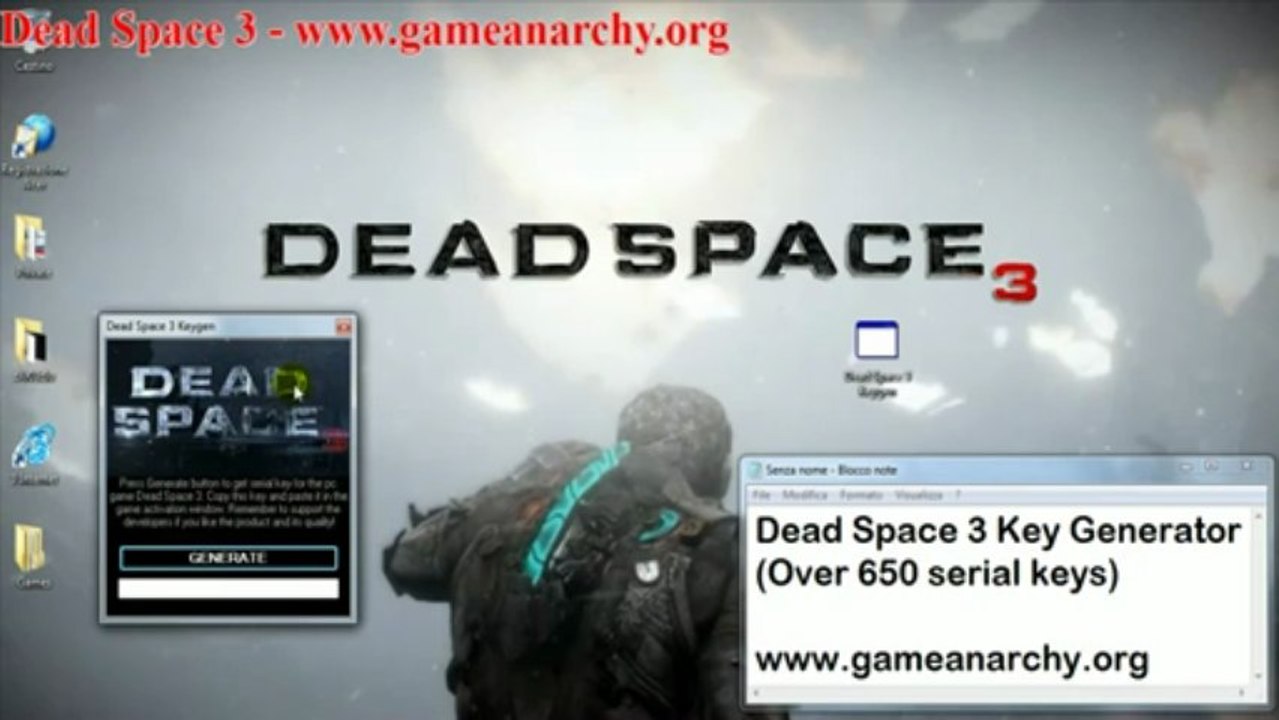 Dead Space 3 Origin CD Key Generator