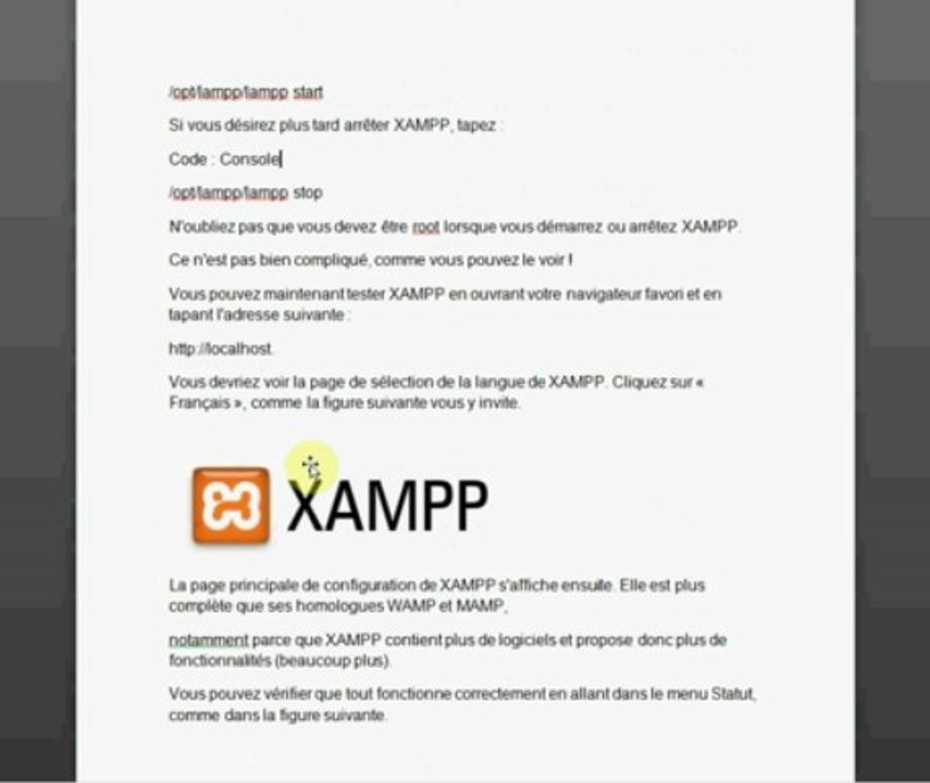 "creation site paris" "webdesign-x.fr" installation XAMP partie 3