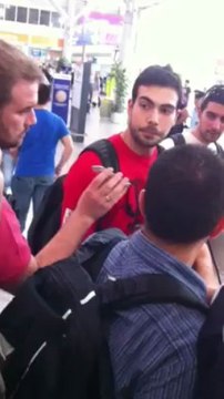 Δηλώσεις Σλούκα πριν την αναχώρηση του Ολυμπιακού για Λονδίνο (1)