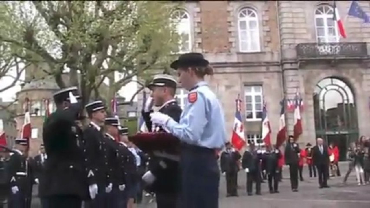 cérémonie de la Victoire du 8 mai 1945 à Avranches - mercredi 8 mai 2013