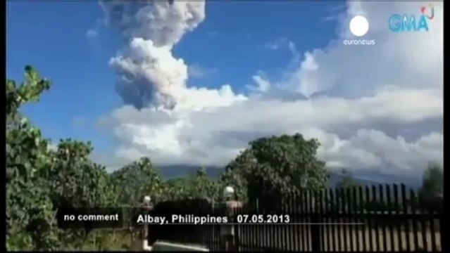 Eruption meutrière du volcan Mayon aux... - no comment