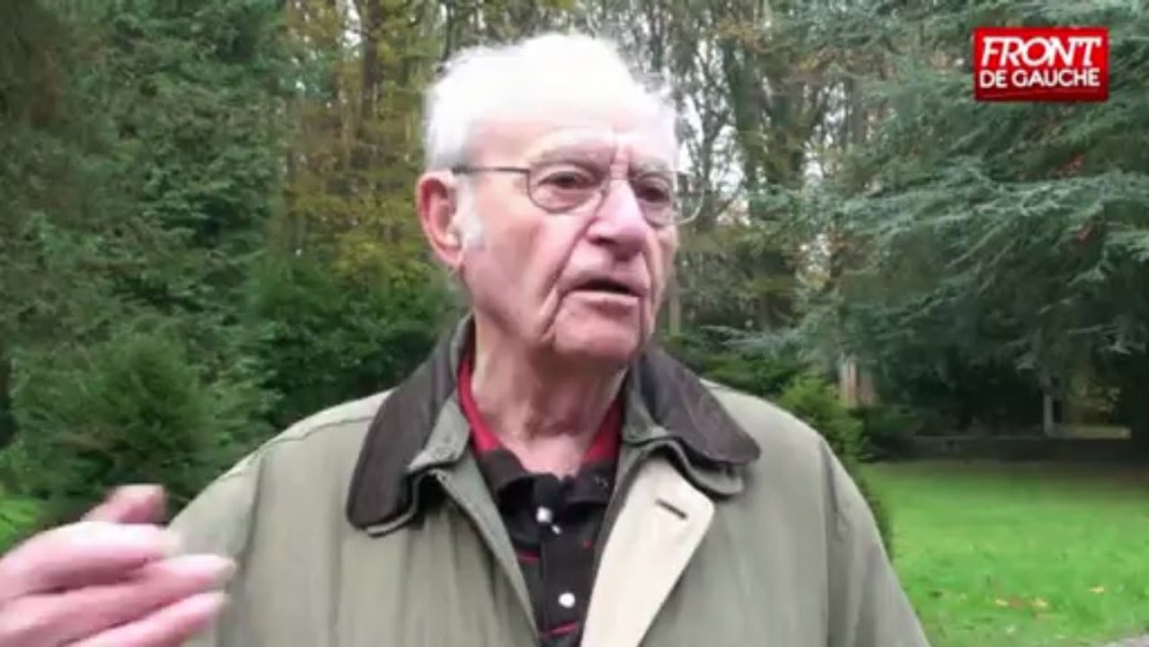 Visite du camp d'Aincourt avec Fernard DEVAUX