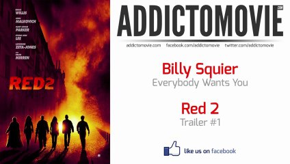 RED 2 - Trailer #1 Music #1 (Billy Squier - Everybody Wants You)