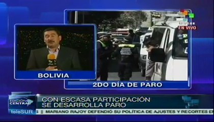 Bolivia: min. de la Presidencia pide a COB retomar diálogo