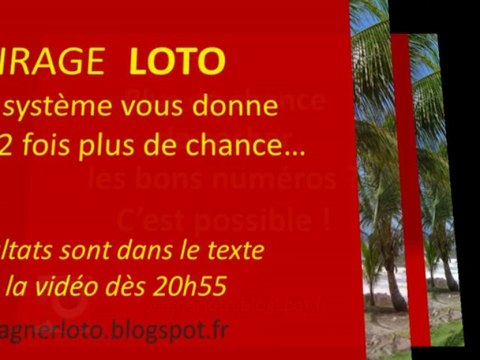 LOTO résultat du tirage de ce lundi 13 mai Notre système loto