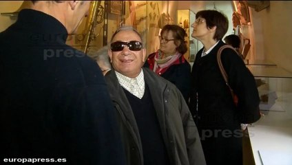 Invidentes conocen la figura de 'El Quijote' mediante el tacto