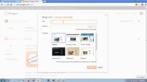 Blogger tutorial 3: How to create new blog in blogger?
