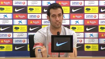 Busquets: "Ganar la liga es un sueño"