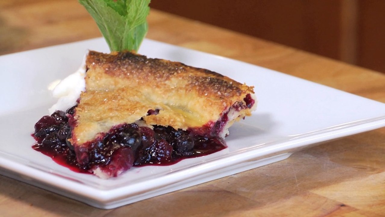 How to make blueberry pie