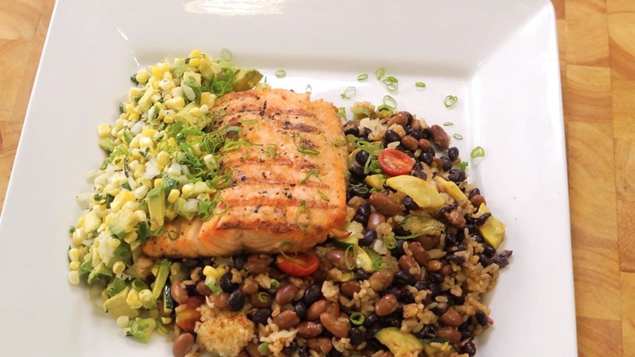 How to make three sisters salmon
