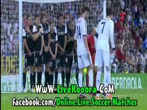 الهدف الثانى لريال مدريد فى مالاجا - الهدف رقم 200 لرونالد