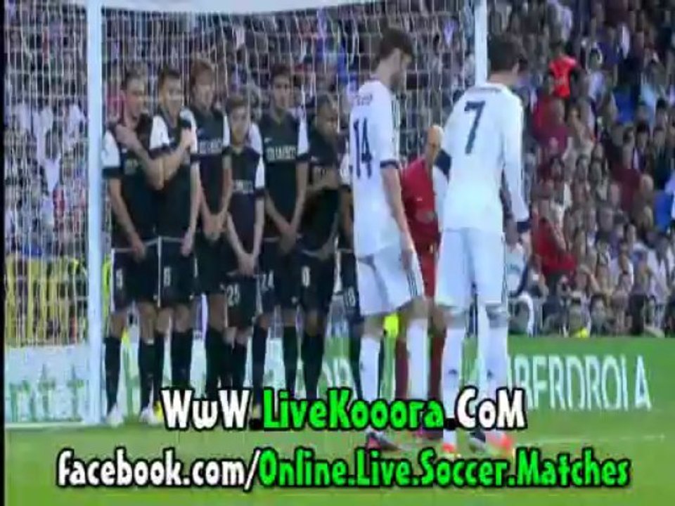 الهدف الثانى لريال مدريد فى مالاجا - الهدف رقم 200 لرونالد