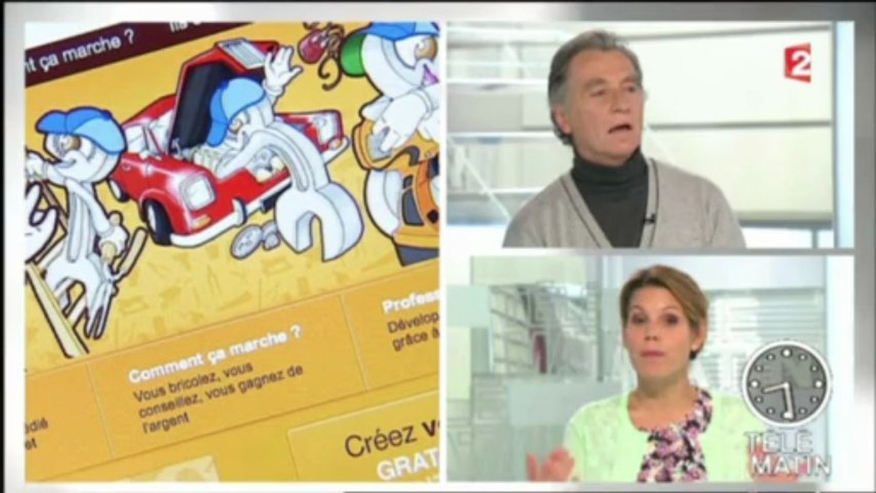 2ème passage de e-tinker.com aux bons coûts de Télématin(c)