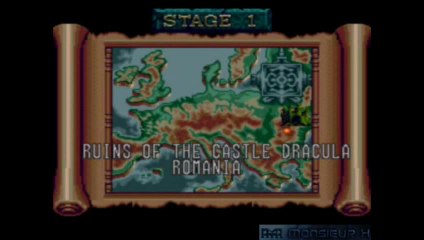 [Walkrough 01/06] Castlevania -  MegaDrive - Niveau 01 - Roumanie