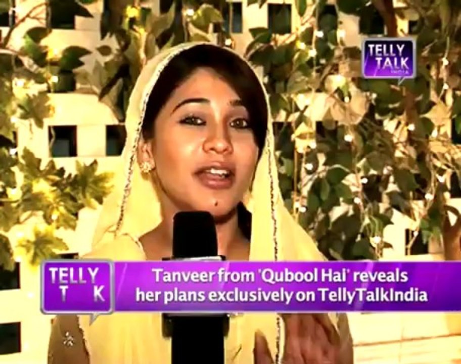 Telly Talk - Qubool Hai - Tanveer reveals her plans to separate Asad and Zoya!!