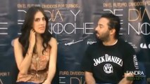 Sandra Echeverría en Entrevista de la película De Dìa Y De Noche