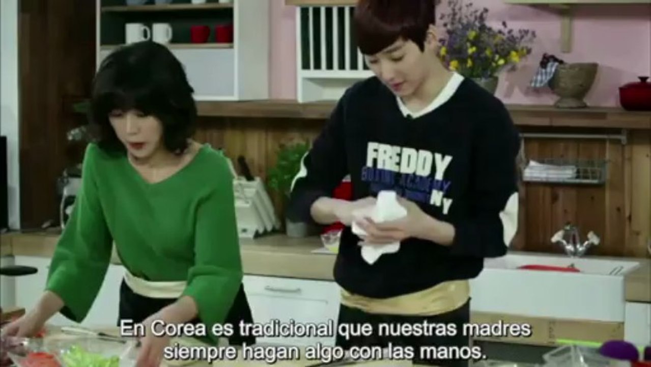 [Seri's Star Kitchen with U-KISS] Bibimbap - Rice Mixed with Vege & Beef (sub esp)
