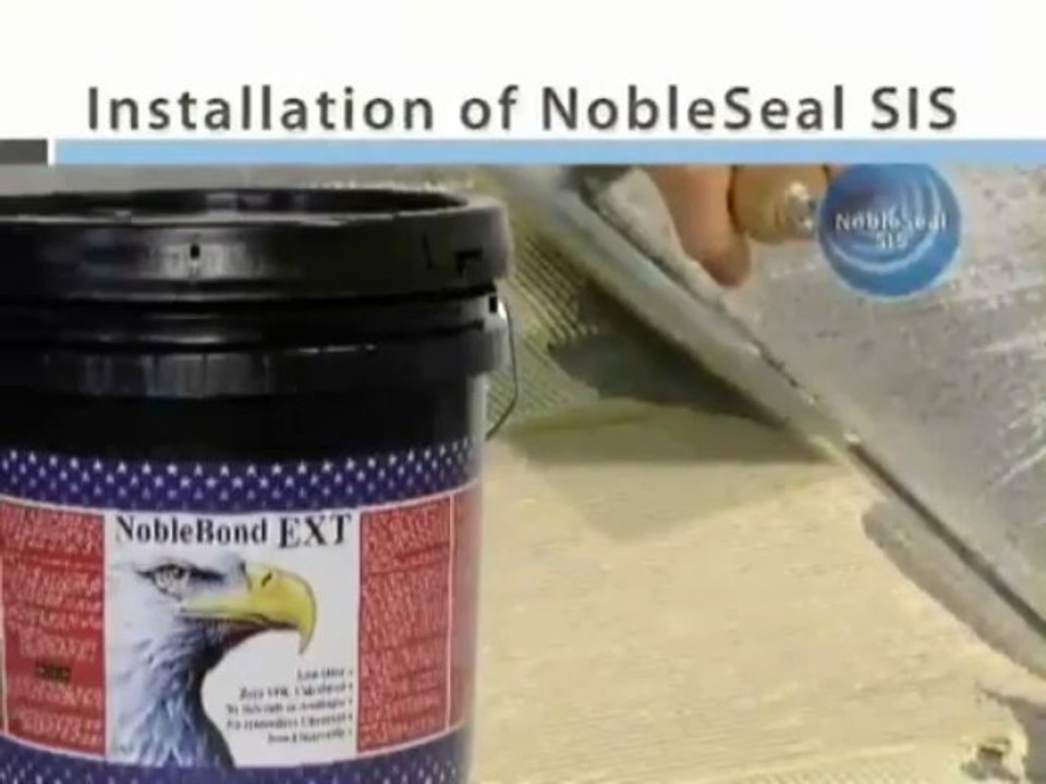 NobleSeal SIS Sound Reduction Membrane - Installation Video