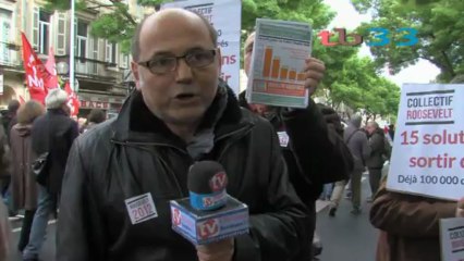 interview de corinne versigny CGT  et Didier quemener du collectif roosvelt