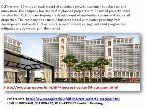 Dlf The Crest Dlf the Crest Gurgaon 9910007460 Dlf The Crest Sector 54 Gurgaon