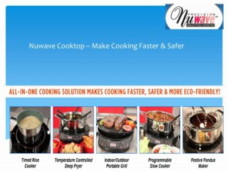 Nuwave Cooktop Is A Cooking Solution Video Dailymotion