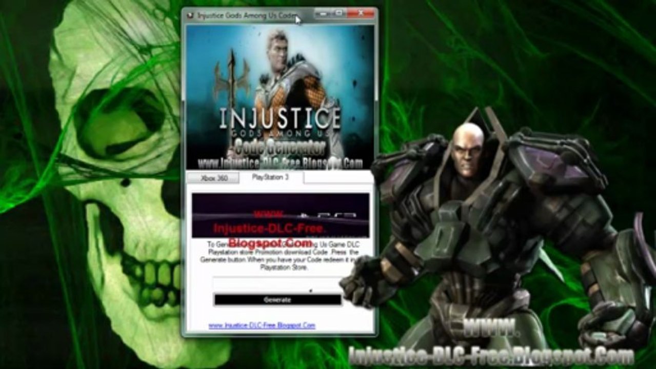 Get Free Injustice Gods Among Us Game Code Leaked - Tutorial
