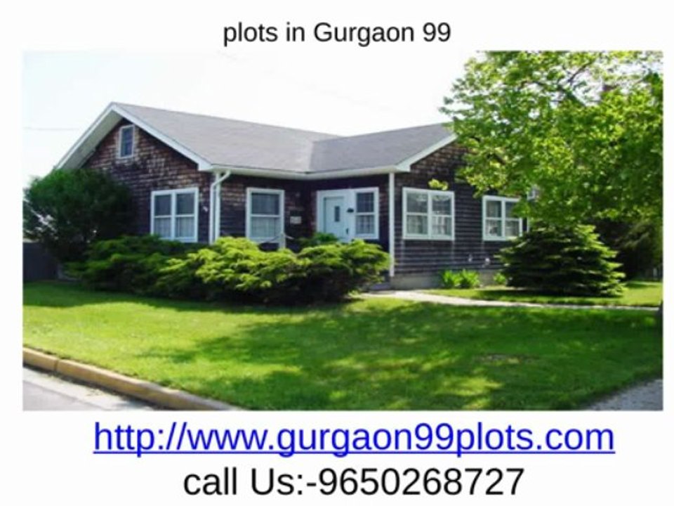 Gurgaon 99 plots