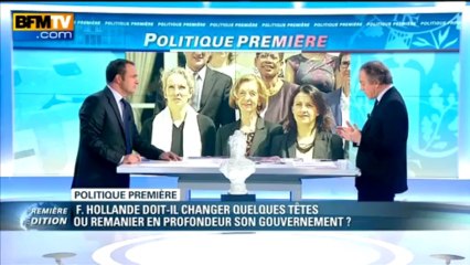 Télécharger la video: Politique Première - Remaniement: le vrai problème de François Hollande c'est Bercy! - 9/05