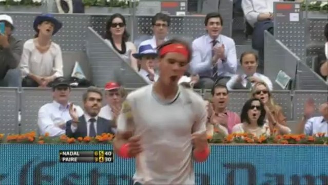 Nadal y Ferrer, en octavos del torneo de Madrid. Almagro, a casa
