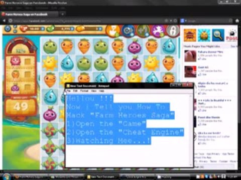 Farm Heroes Saga Cheat Engine 6.2 [Win][Mac] Updated