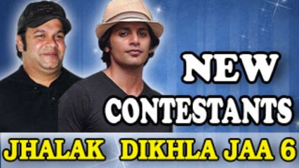 Karanvir Bohra & Suresh Menon in Jhalak Dikhla Jaa 6