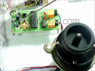 Bidirectional Rotation of an Induction Motor with a Remote