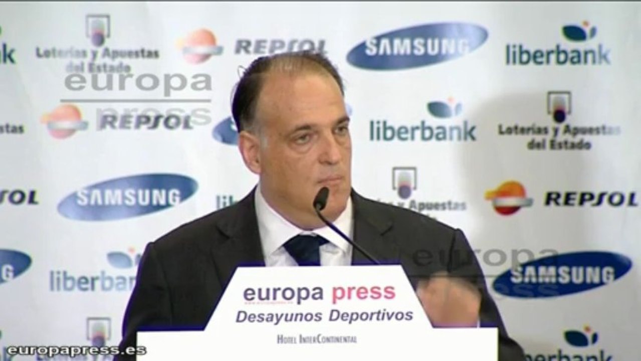 Tebas: "Los amaños son un problema minoritario"