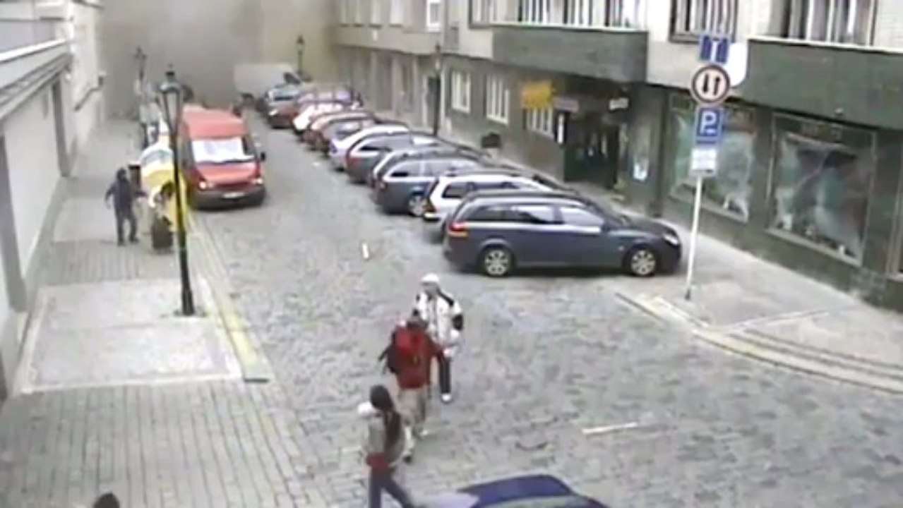 Explosion à Prague
