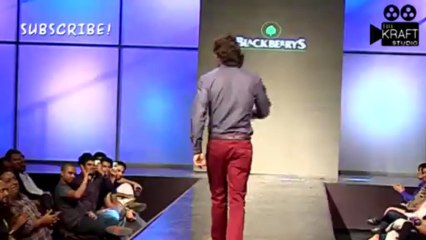 Arjun Rampal and Ayushman at Blackberrys Sharp Nights Fashion Show