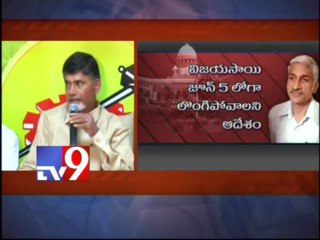 YSRCP blackmails SC - Chandrababu