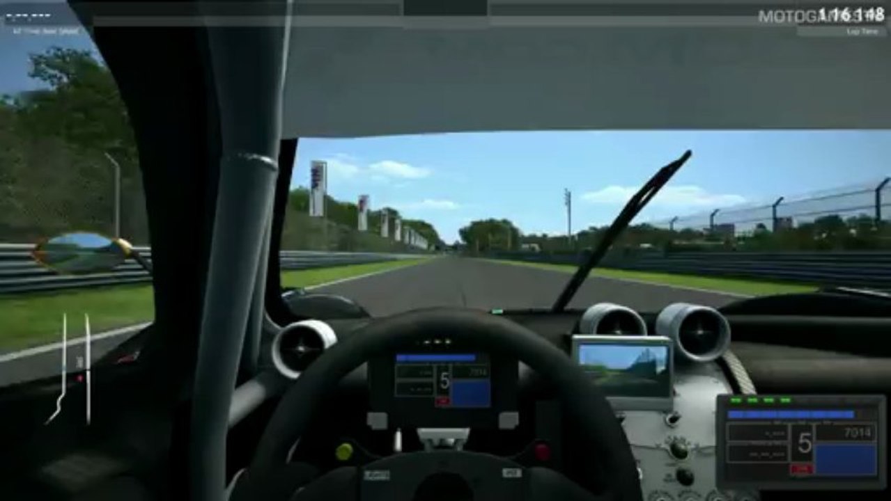 RaceRoom Racing Experience Beta - Pagani Zonda R at Monza