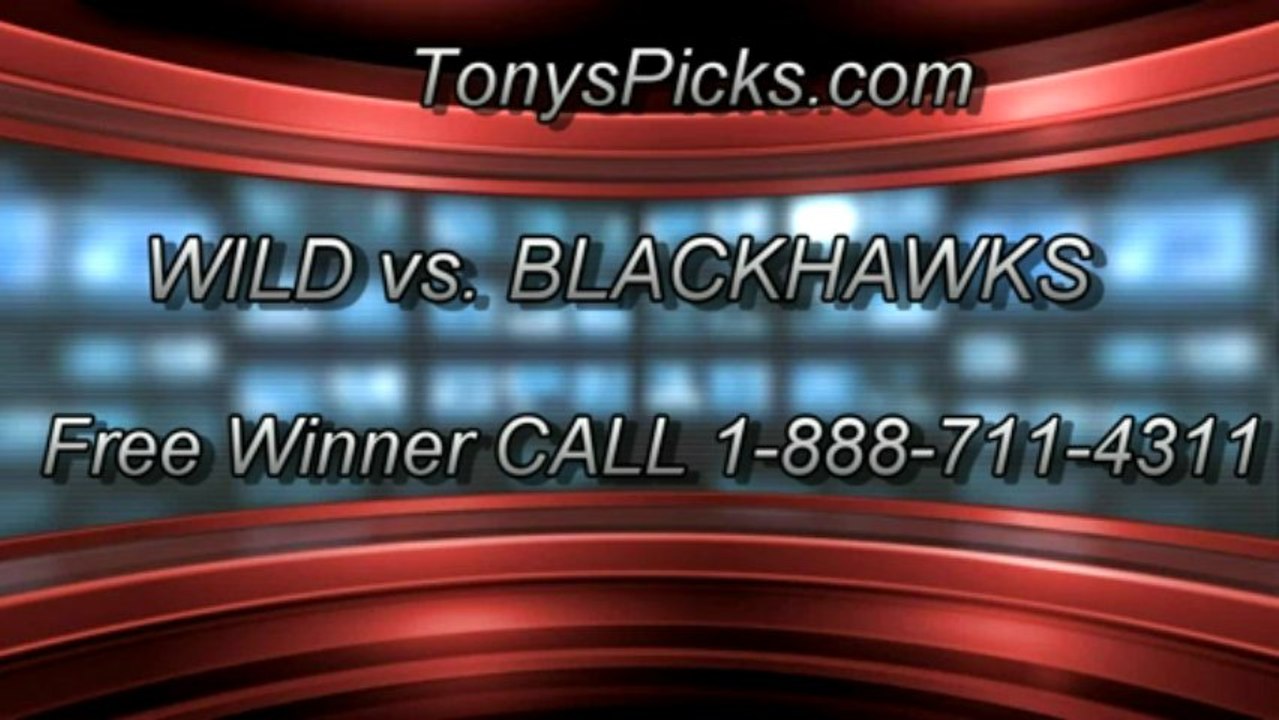 Chicago Blackhawks versus Minnesota Wild Pick Prediction NHL Playoff Game 5 Lines Odds Preview 5-9-2013