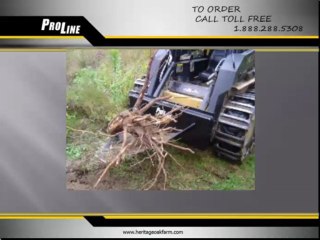 Small Tree Spade Attachment (ProLineSHOVEL) For Nurseries & Commercial Farms