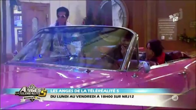Mariage surprise de Nabilla et Thomas à Las Vegas dans Les Anges de la télé-réalité .