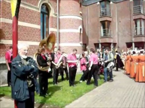 Procession Sainte-Waudru à Frameries Edition 2013